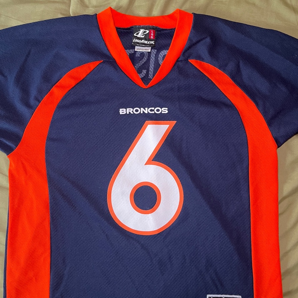 Vintage 90s Denver Broncos Bubby Brister Jersey by Logo Athletic